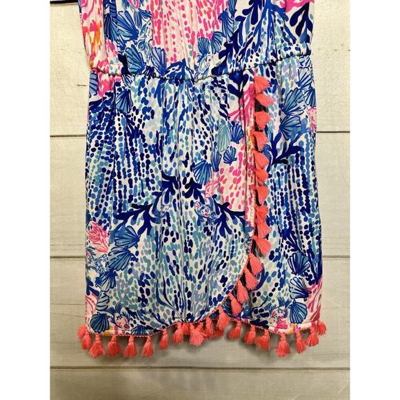 Lilly Pulitzer EUC Jarrett Romper Resort White Sway with Me Size XS - Picture 2 of 7